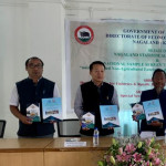 Release of Nagaland Statistical Handbook 2021 & National Sample Survey 73rd Round by Shri. L. Khumo, Hon'ble Advisor for Economics & Statistics, Fisheries & Aquatic, Evaluation AND Smti. Kevi