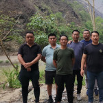 Director and team along with DESO kiphire & staff at lower Tizu river