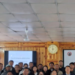 Director with the trainees and DES Staff during the One Day State Level Training on Ease of Living Index